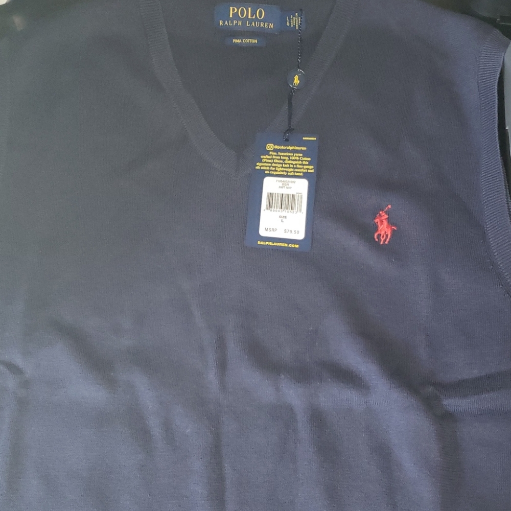 Male sleeveless sweater